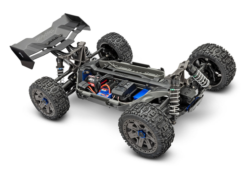 Traxxas JATO 4x4 BL-2S Brushless schwarz RTR nP825 HD-Teile mit 2827X Akku + 2920 Lader