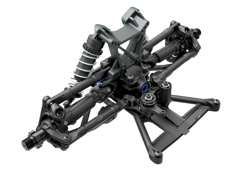 Traxxas JATO 4x4 BL-2S Brushless schwarz RTR nP825 HD-Teile mit 2827X Akku + 2920 Lader