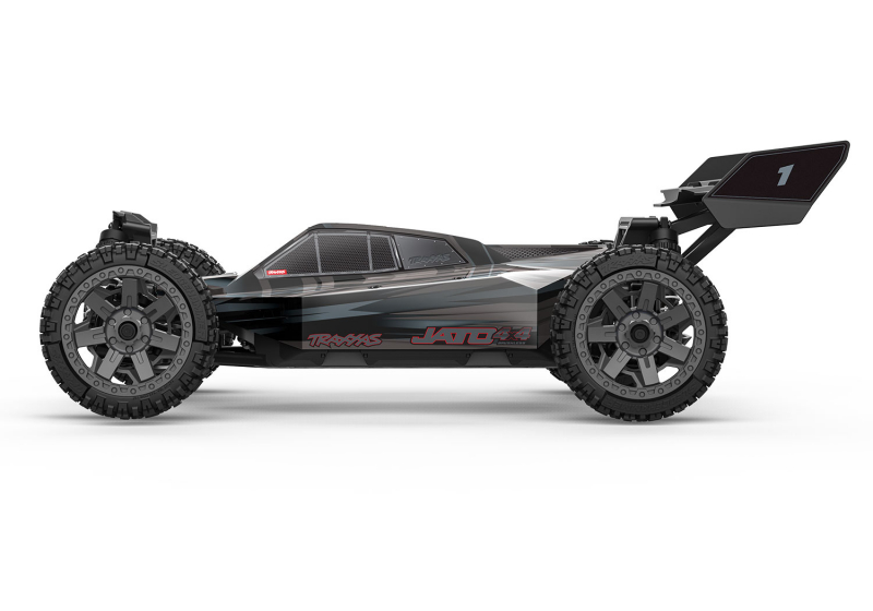 Preview: Traxxas JATO 4x4 BL-2S Brushless schwarz RTR nP825 HD-Teile mit 2827X Akku + 2920 Lader