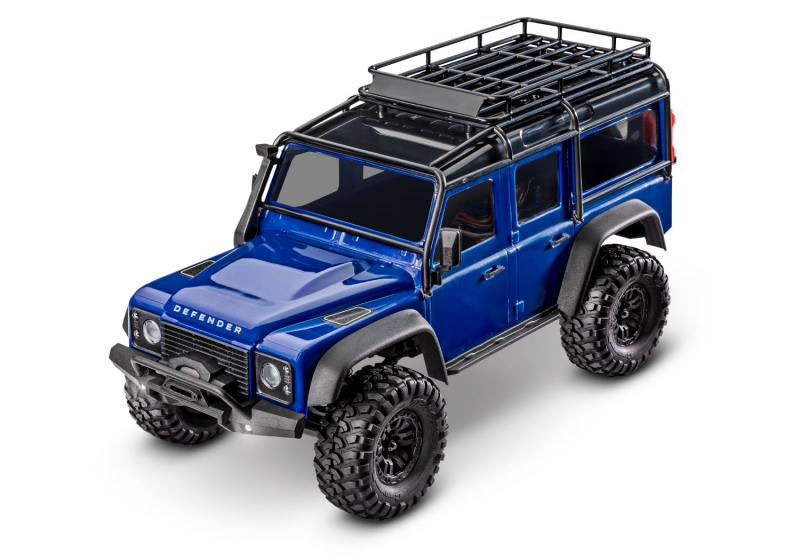 Traxxas TRX-4M LR Defender 4x4 RTR Blue w. battery/charger 1/18 4WD Scale-Crawler