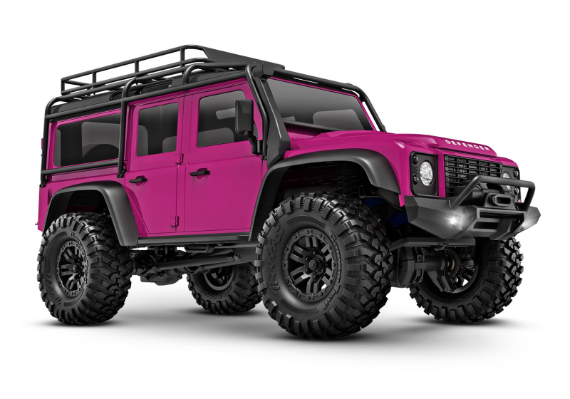Traxxas TRX-4M LR Defender 4x4 RTR Pink inkl. Akku/Lader 1/18 4WD Scale-Crawler