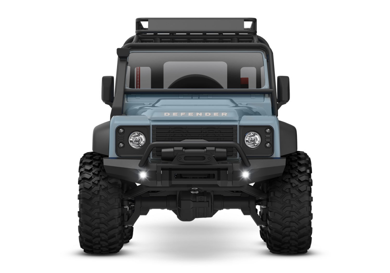 Traxxas TRX-4M LR Defender 4x4 RTR X-Blau inkl. Akku/Lader 1/18 4WD Scale-Crawler