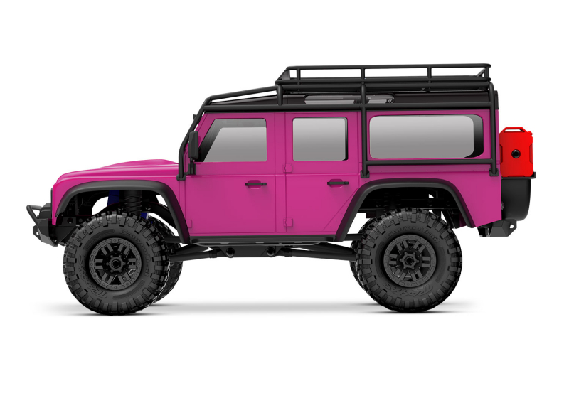 Traxxas TRX-4M LR Defender 4x4 RTR Pink inkl. Akku/Lader 1/18 4WD Scale-Crawler