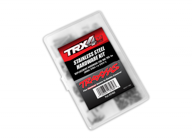 Traxxas Hardware Kit komplett Edelstahl TRX-4M