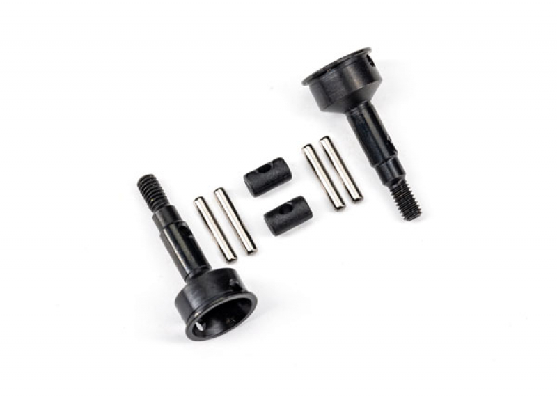 Traxxas Stub axle, front (2)/ cross pins (2)/ drive pins (4) TRX-4M