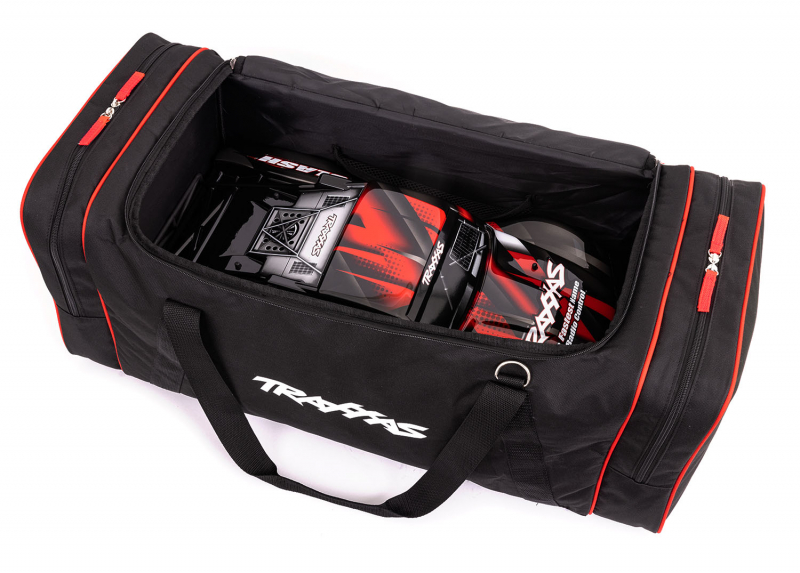 Traxxas RC Duffel Bag Tragetasche schwarz/rot