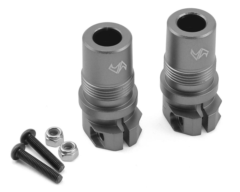 Samix SCX10 II Aluminium Lock Out hinten (grau)