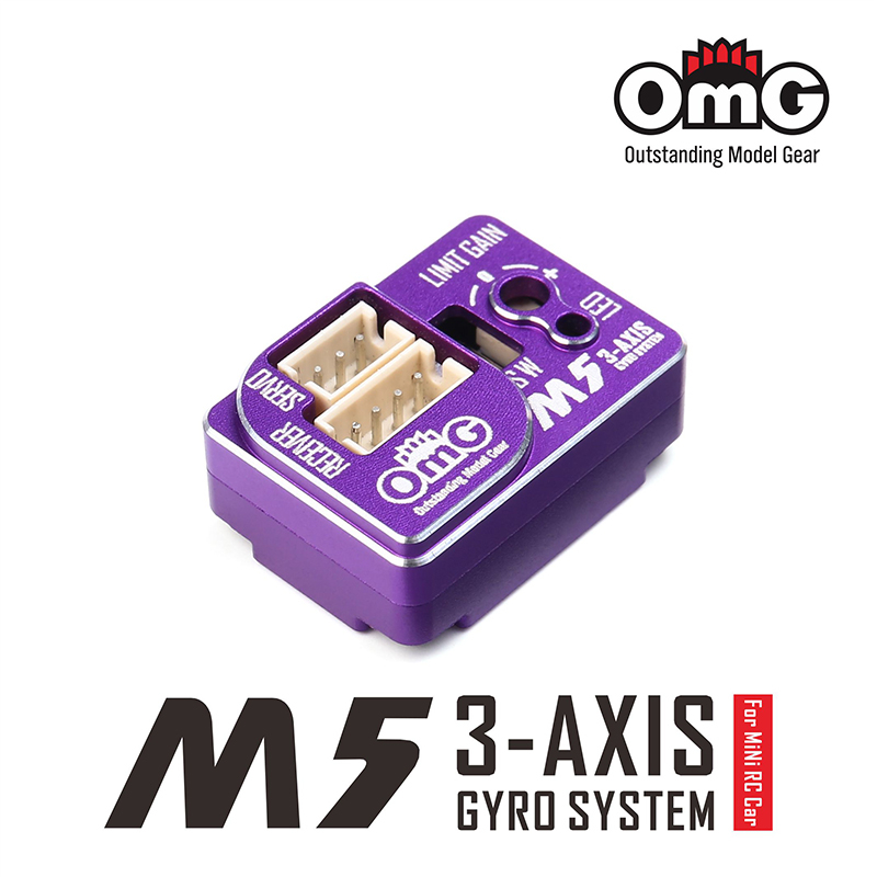 OMG Racing M5 3-Axis Drift Gyro System für 1/27,1/28, MINI-Z & MINI-Q