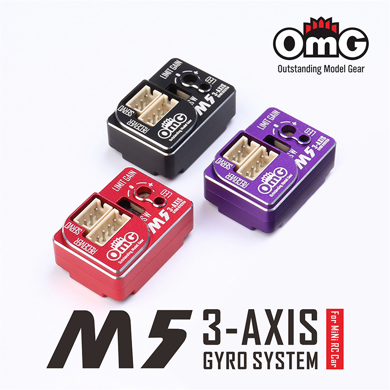 OMG Racing M5 3-Axis Drift Gyro System für 1/27,1/28, MINI-Z & MINI-Q