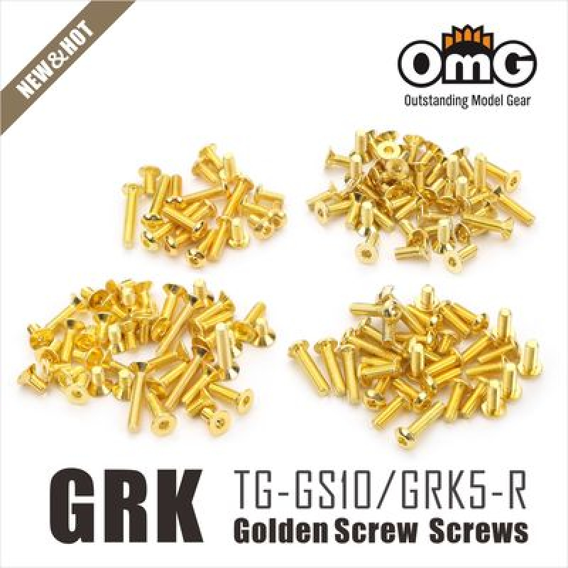 OMG Goldenes Schraubenset für GRK5-R