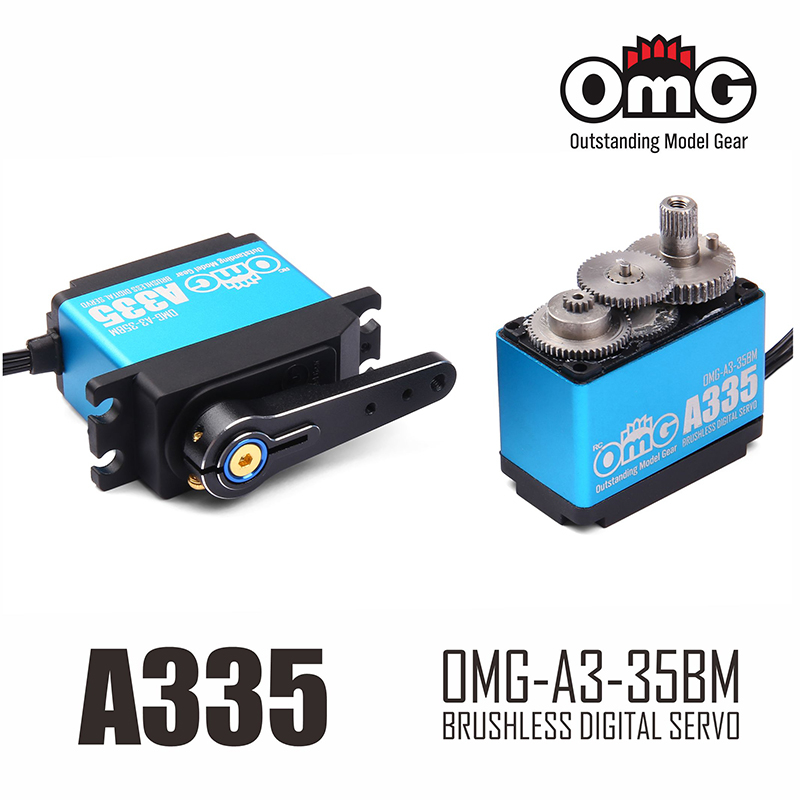 OMG A3-35BM Brushless Digital Servo 35kg - Programmierbar