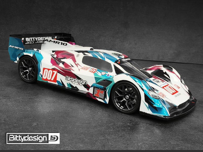 Preview: Bittydesign AMR10 1/10 LMH 190mm Karosserie