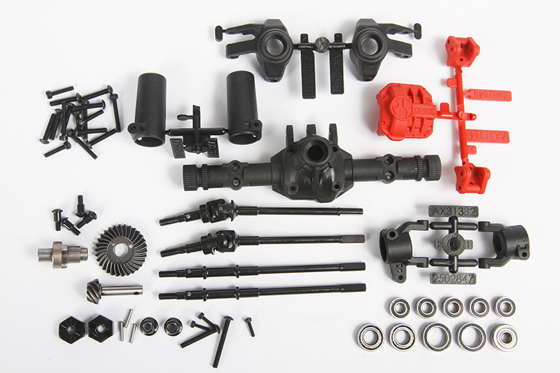 Axial AR44 Locked Axle Set (Front or Rear) (Complete)