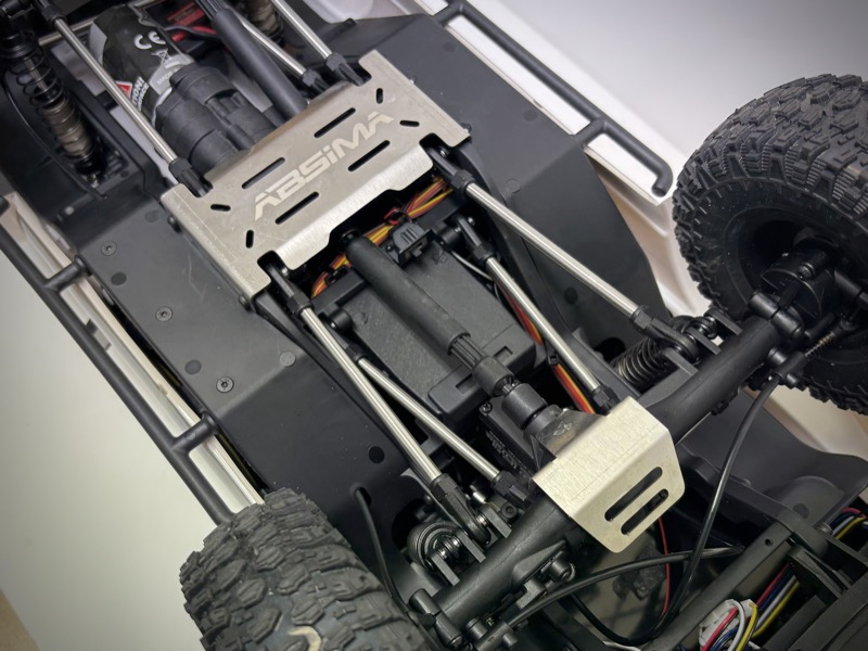 Absima Alu Chassis Protection Guard Set für CR4.4