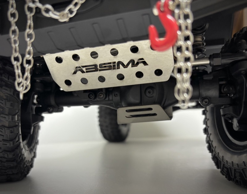 Absima Alu Chassis Protection Guard Set für CR4.4