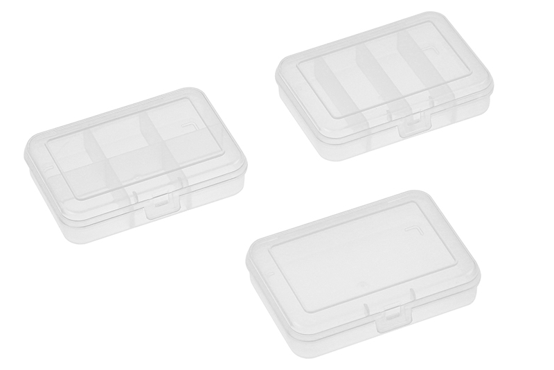 Team Corally - Assortment Box Set 3 Pcs - Small - 91x66x21mm