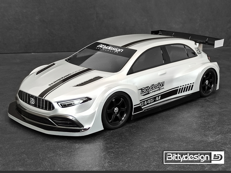 Bittydesign CA45-M 1/10 M-chassis clear body