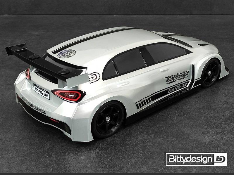 Preview: Bittydesign CA45-M 1/10 M-chassis clear body