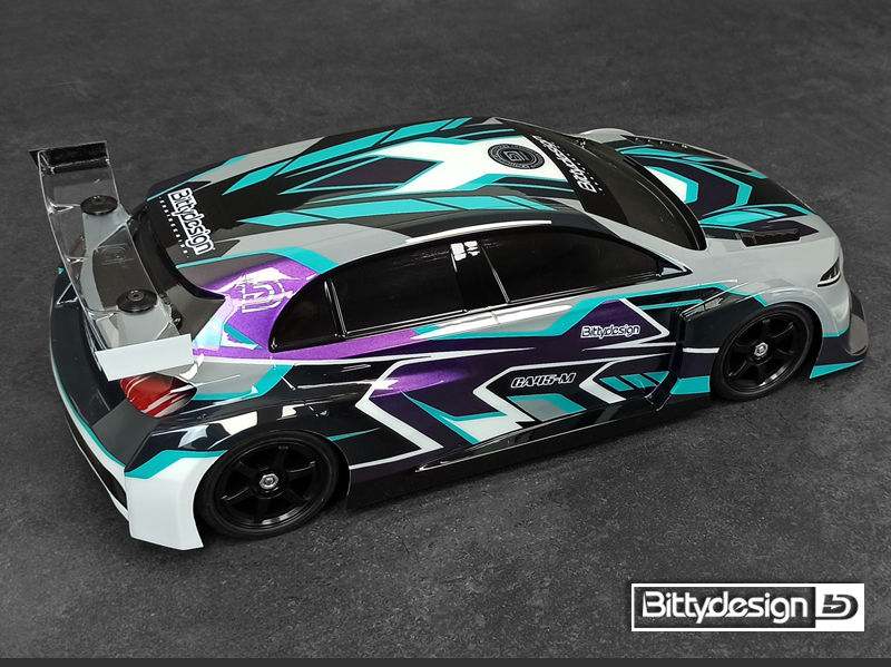 Preview: Bittydesign CA45-M 1/10 M-chassis clear body