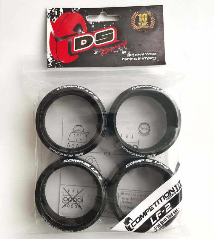 DS Racing Competition Series III LF-2 Drift tires (4)