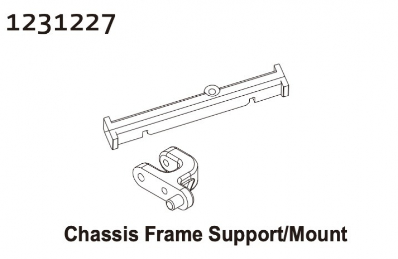 Absima Chassis Frame Support CR4.4 PATROL