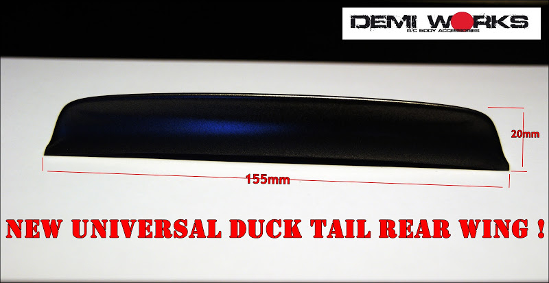 Demi Works Universal Duck Tail Rear Wing