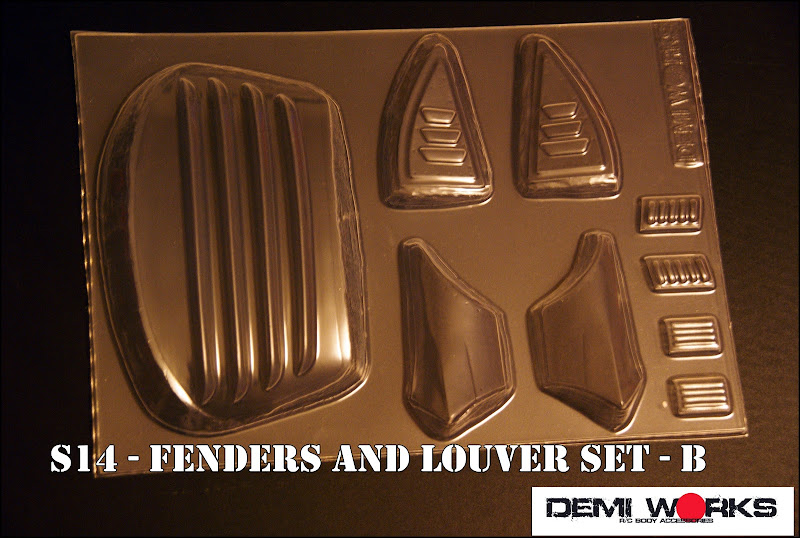 Demi Works – S14 Fenders and Louver set – B