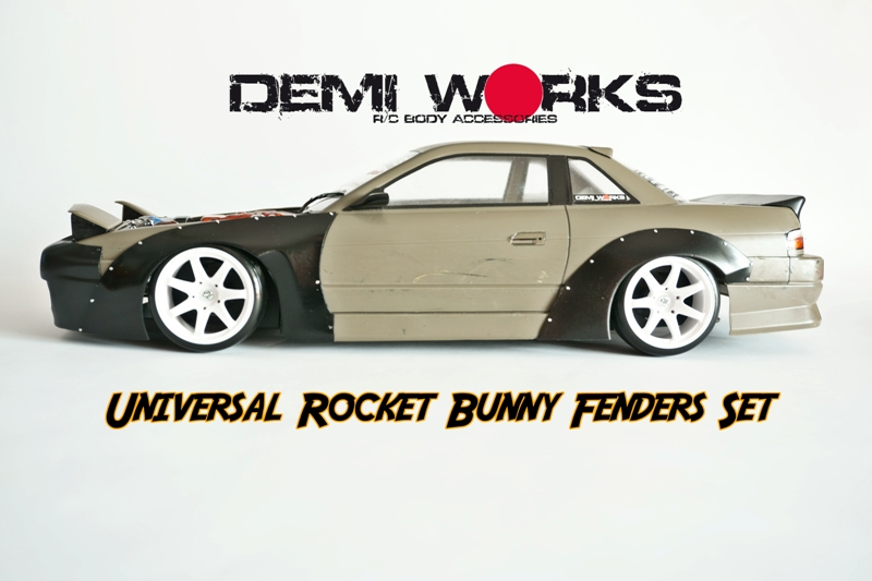 Demi Works Universal Rocket Bunny Fender Set