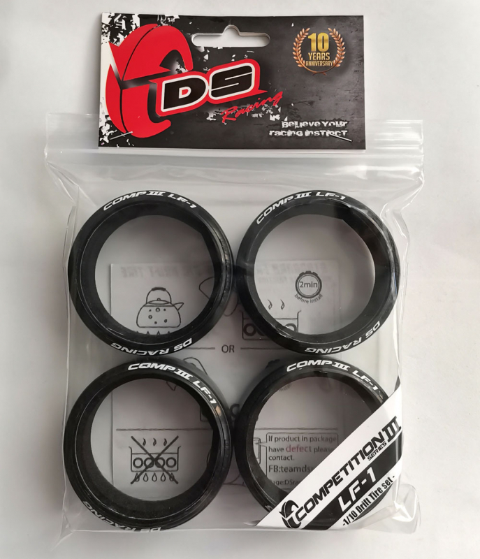 DS Racing Competition Series III LF-1 Drift tires (4)