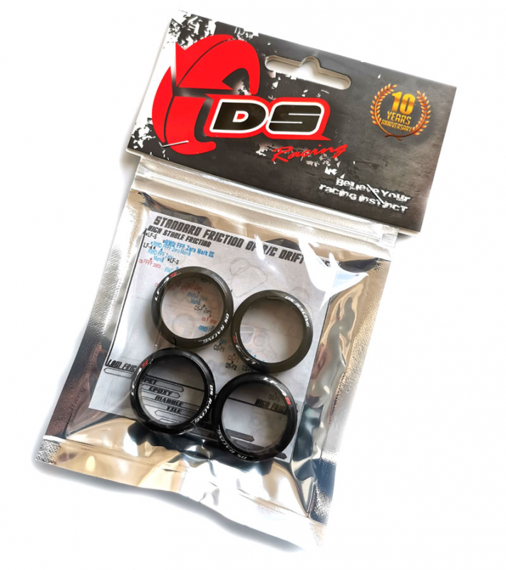 DS Racing Mini MI20H-LF4SW - LF-4S Drift Tire Set for Kyosho Mini-Z