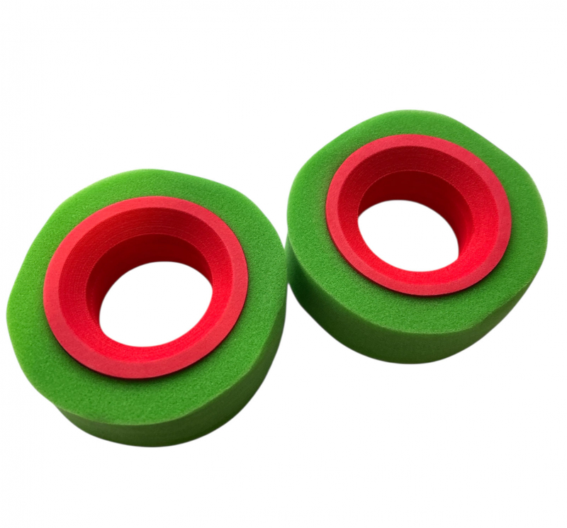 Gehärtete TPE-Schaumstoffeinlagen, für 1,9"Reifen/Crawler (120 mm), 2 Stück/Set