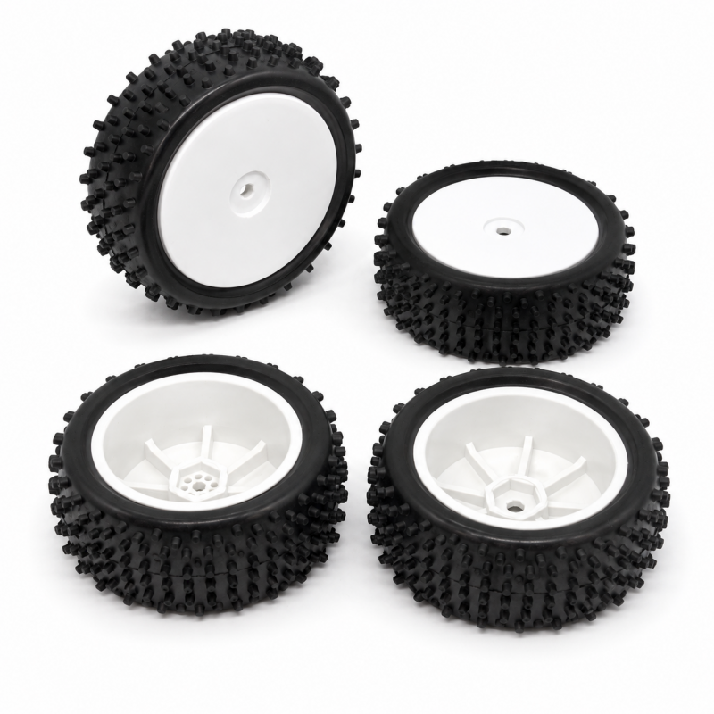 Preview: 1/10 Offroad Reifen/Felgen Set für 1/10 Buggy