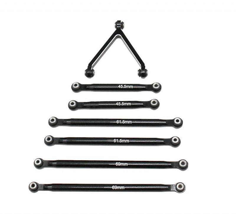 Aluminum Alloy Shell Lower Tie Rod - Axial SCX24 C10