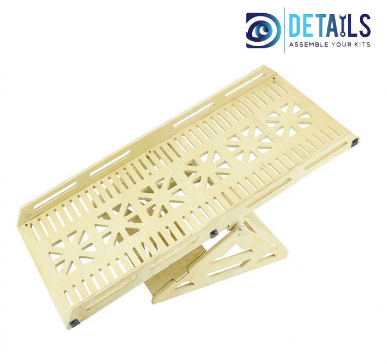 High Density RC  Crawler Wood Board Tracks 5 layers Hardened Thickness C Style for 1/24 & 1/18 Crawler