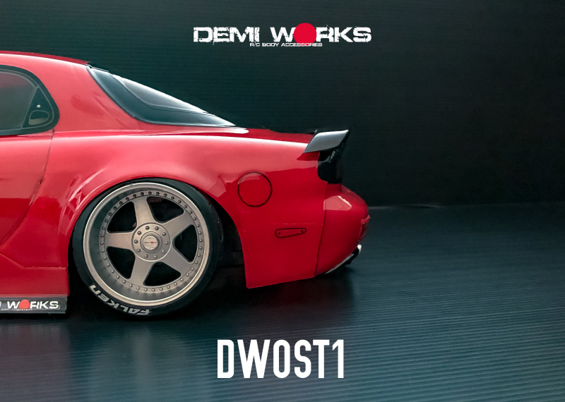 Demi Works Universal Orgin Style Wing (Lexan) + sticker