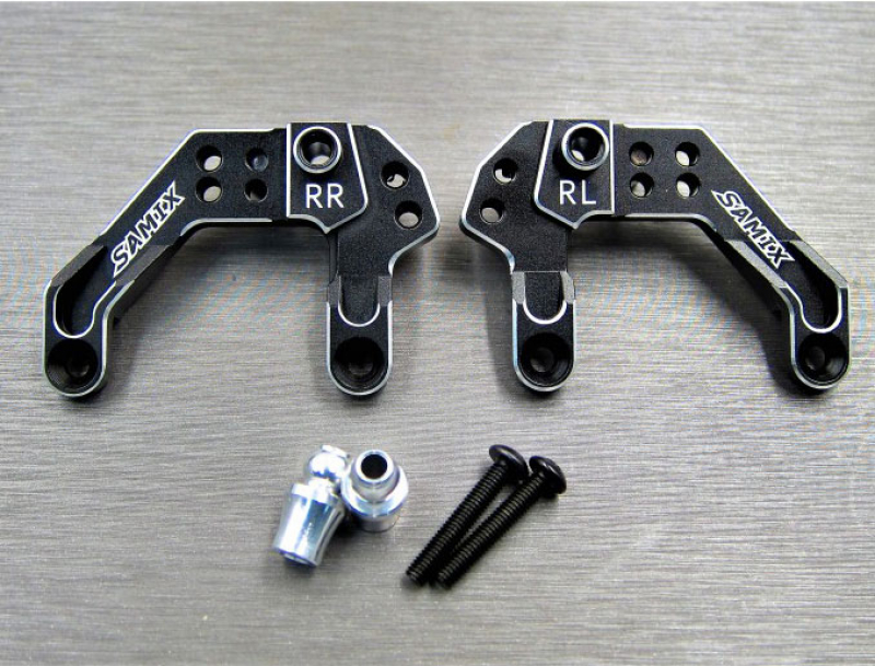 Samix Enduro Alum. rear shock plate  (black)