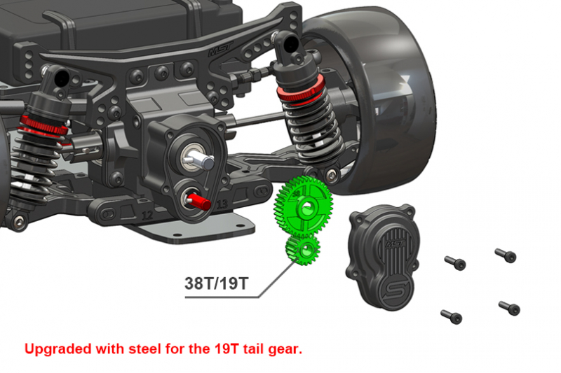 MST FRX S PRO 1/10 RWD Drift Car Kit