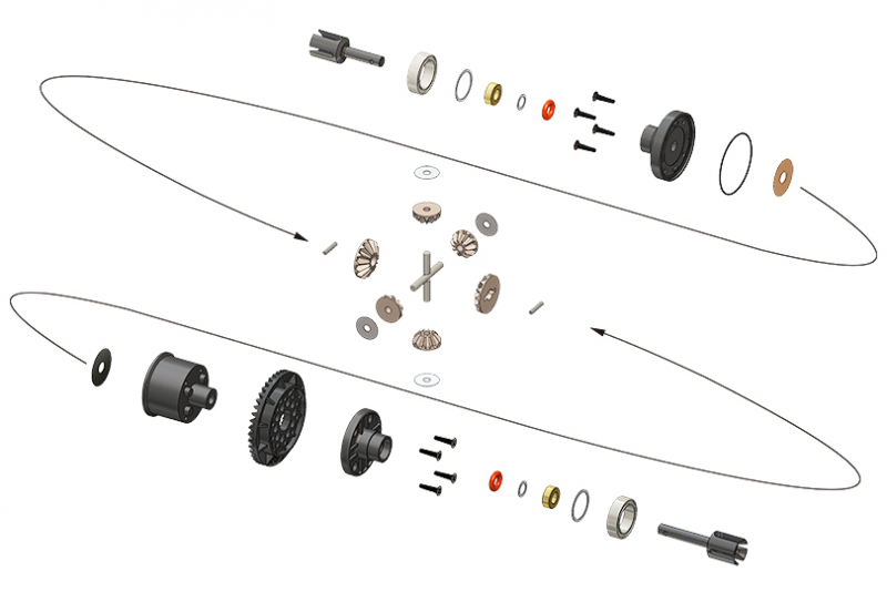 MST FRX RS FR 1/10 RWD Drift Car Kit