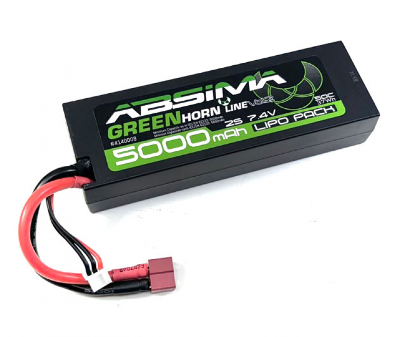 Absima Greenhorn Vol.2 LiPo 7.4V-50C 5000 HC (T-Plug)