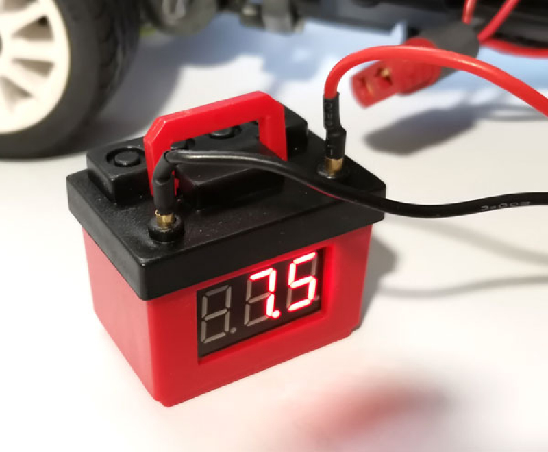1/10 RC Decorative Battery Box Set - Design B