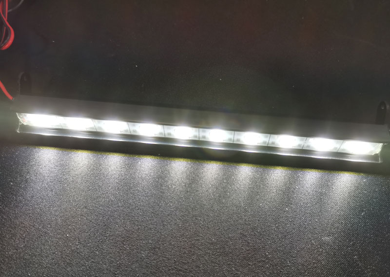 RC Aluminium Lichtleiste Light Bar mit 10 LED´s 172mm