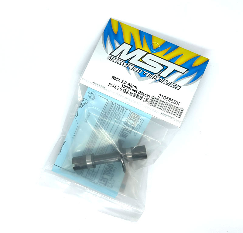 MST RMX 2.0 2.5 Alum. Spool set (black)