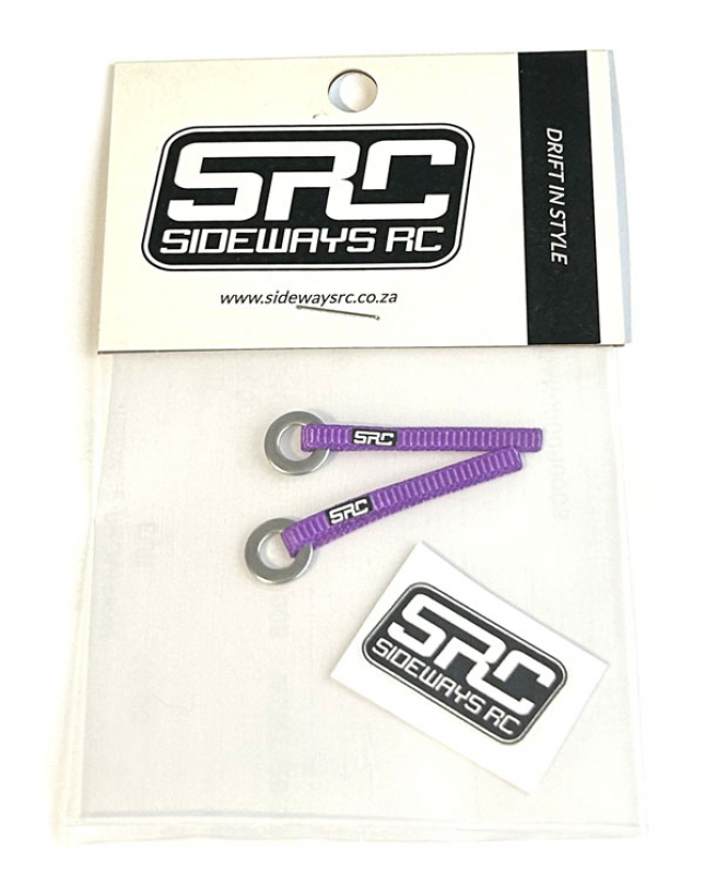 Sideways RC Nylon Tow Sling with Ring Hook (2pc)