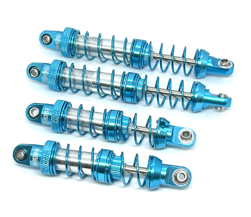Aluminium Stoßdämpfer Vorne und Hinten Set 70/90mm für Tamiya BBX/BBX01