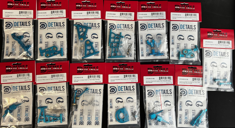 Tuning Teile für TT-02 - 13-teiliges Paket