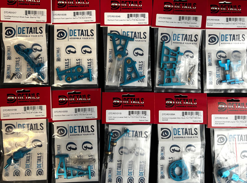 Tuning Teile für TT-02 - 13-teiliges Paket