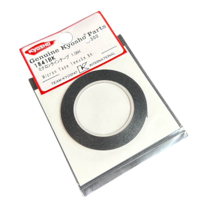 Kyosho Zierstreifen/Klebeband/Bodylines Schwarz 1mm x 5m