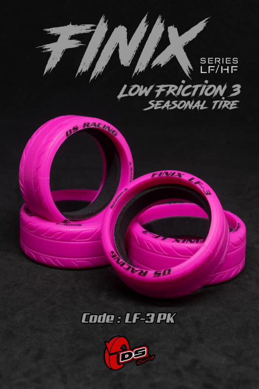 DS Racing Finix LF-3 Drift Reifen (4) - PINK