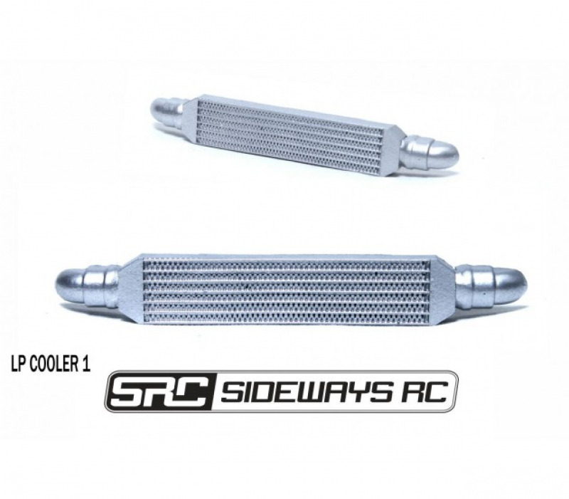 Sideways RC Low Profile Ladeluftkühler Style 1 silber