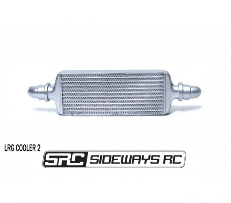 Sideways RC Ladeluftkühler groß Type 2 (silber)